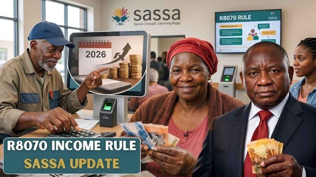 SASSA Eligibility Update 2026 New R8,070 Income Limit and What You Must Know